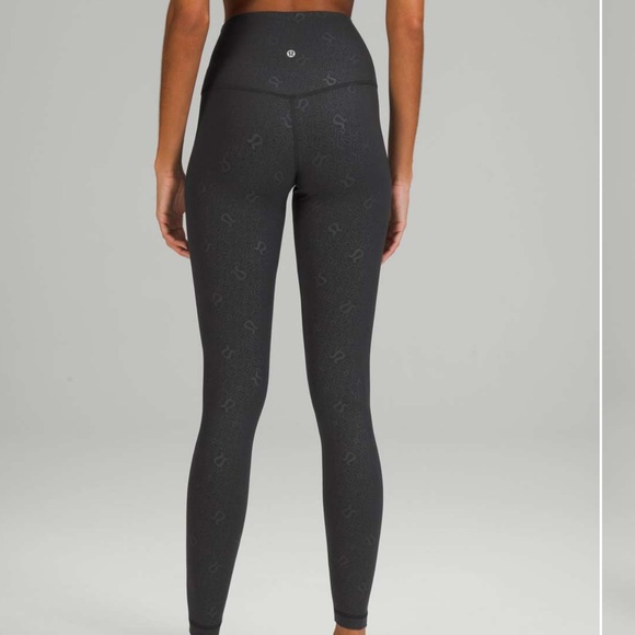 Lululemon align leggings yogo emboss size 2 - Picture 3 of 6
